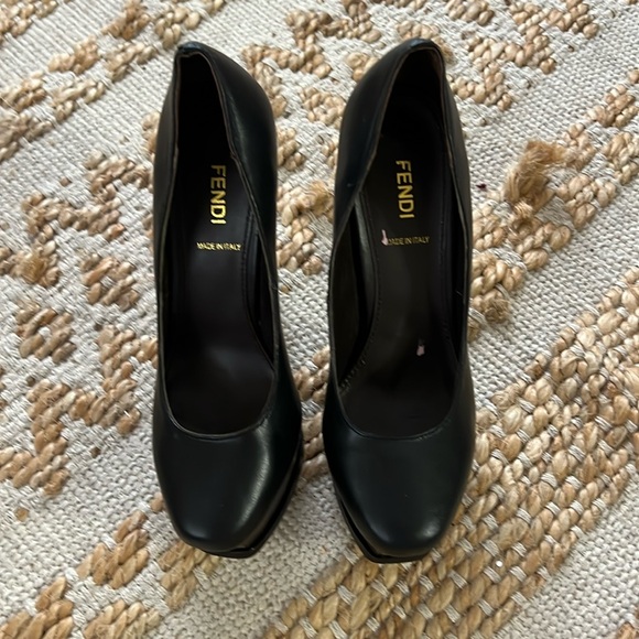 Leather Fendi Heels - Picture 2 of 6